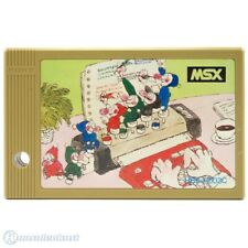 Msx Game-Home writer cartridge used